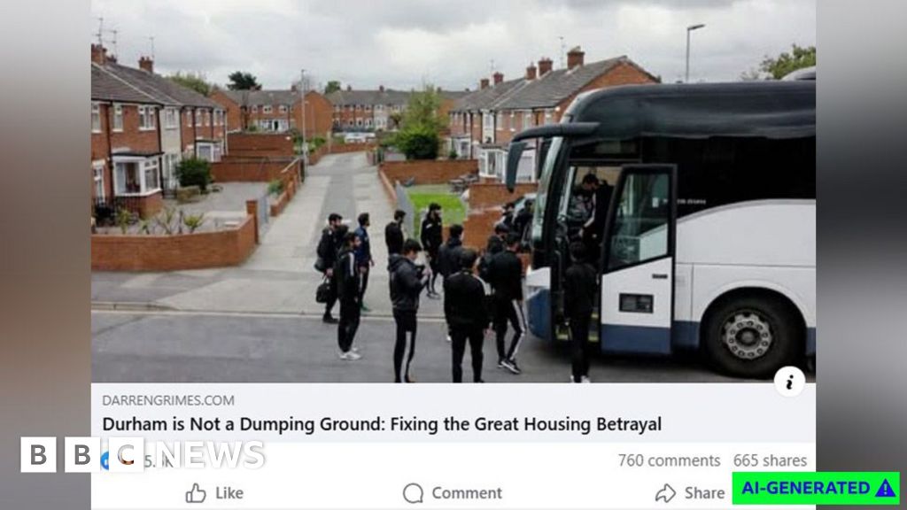 Darren Grimes from Reform acknowledges that an image in his blog post was generated by AI.