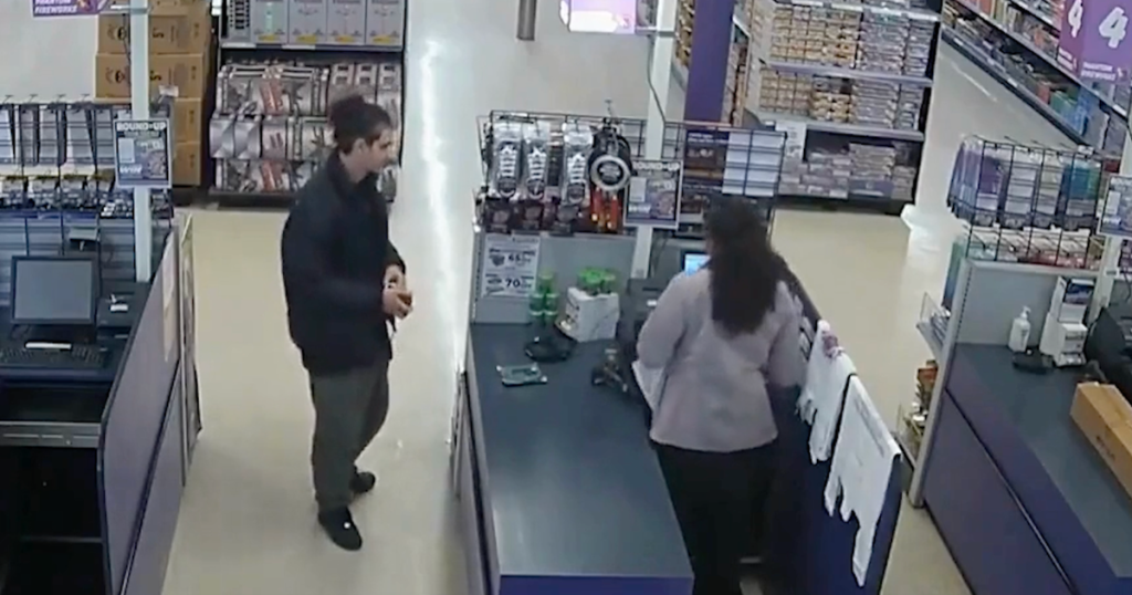 Footage reportedly captures suspect in Gracie Mansion bomb threat buying fuse at Pennsylvania fireworks retailer.