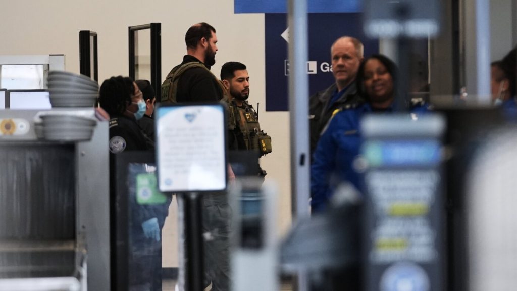 ICE agents have been stationed at airports; what responsibilities do they hold?