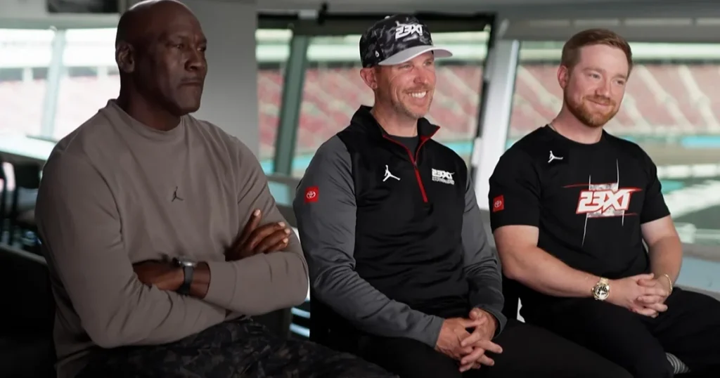 In-depth Discussion Featuring Michael Jordan, Denny Hamlin, and Tyler Reddick