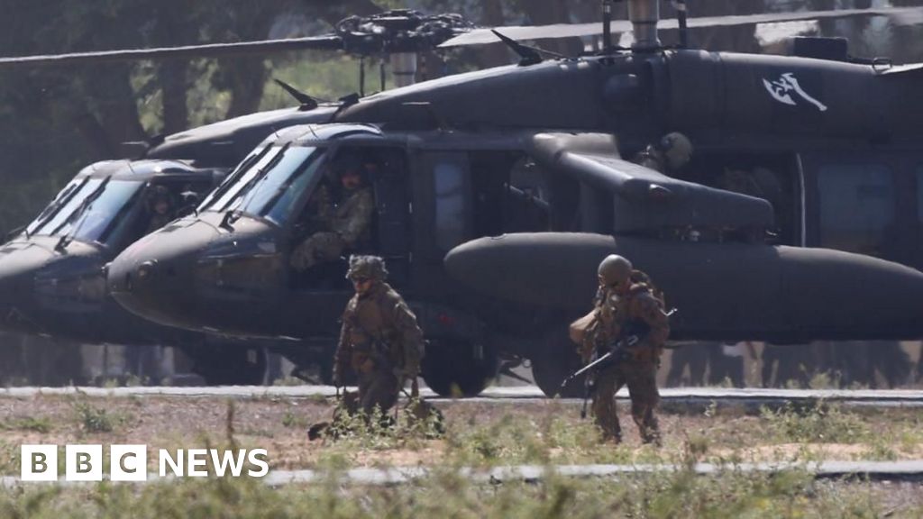 [Increased deployment of US Marines and naval vessels to the Middle East, according to reports.