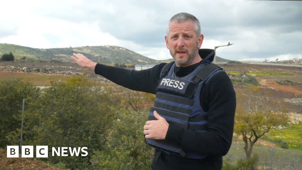 [Intense gunfire reported near the Israel-Lebanon border, according to BBC coverage.