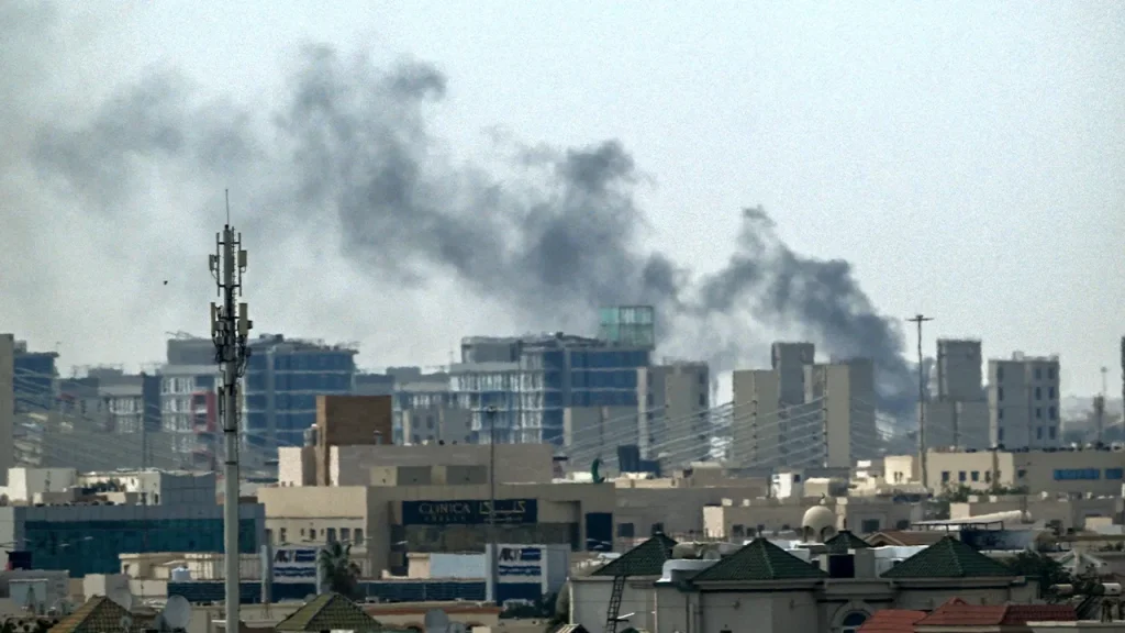 Iran conducts airstrikes on various nations following the sinking of a US naval vessel.