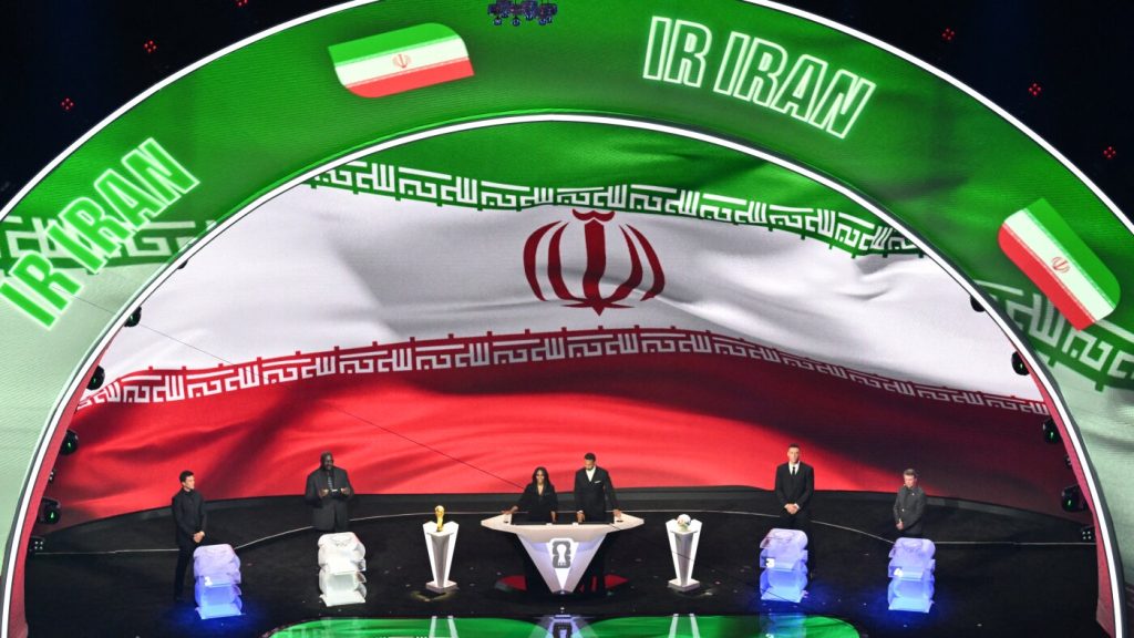 Iran's national soccer team is barred from competing in the FIFA World Cup.