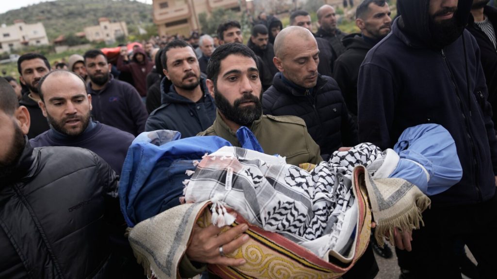 Israeli troops shoot at a family vehicle in the West Bank, resulting in four fatalities.