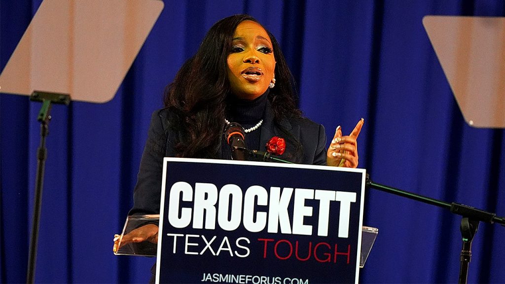 Jasmine Crockett alleges that the GOP manipulated her primary election results.