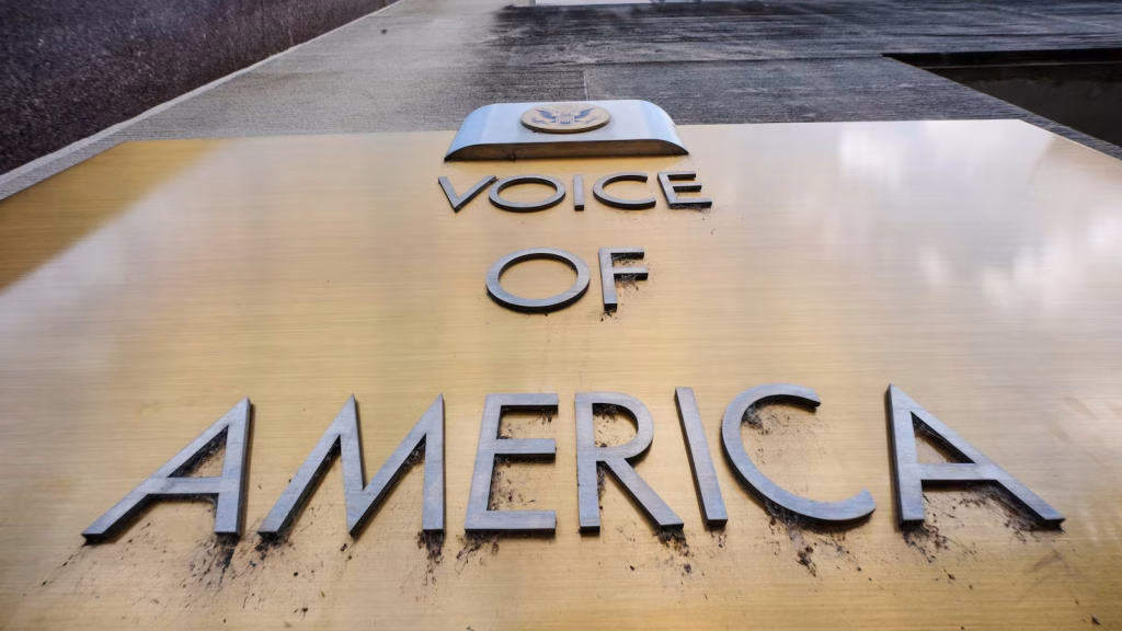 Judge mandates restoration of Voice of America operations; future prospects remain uncertain.