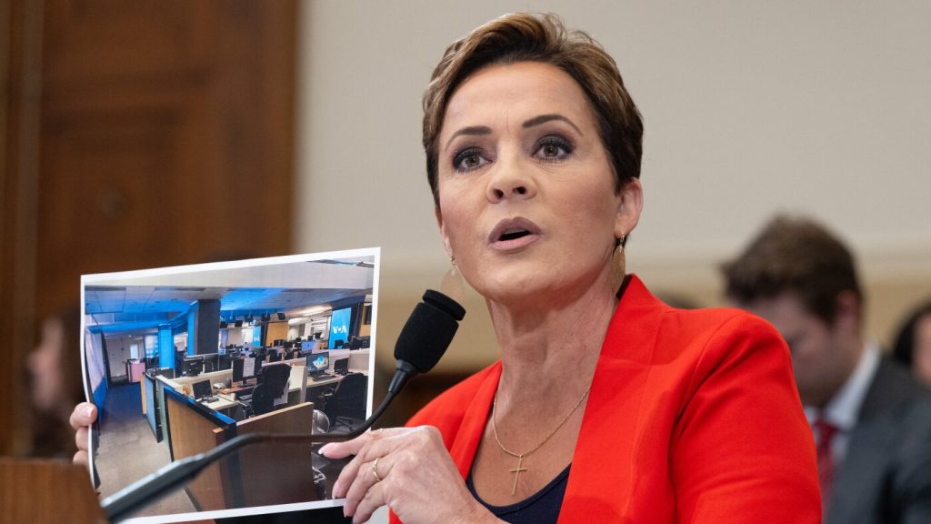 Judge orders Voice of America employees to return to work, criticizing Kari Lake's actions.