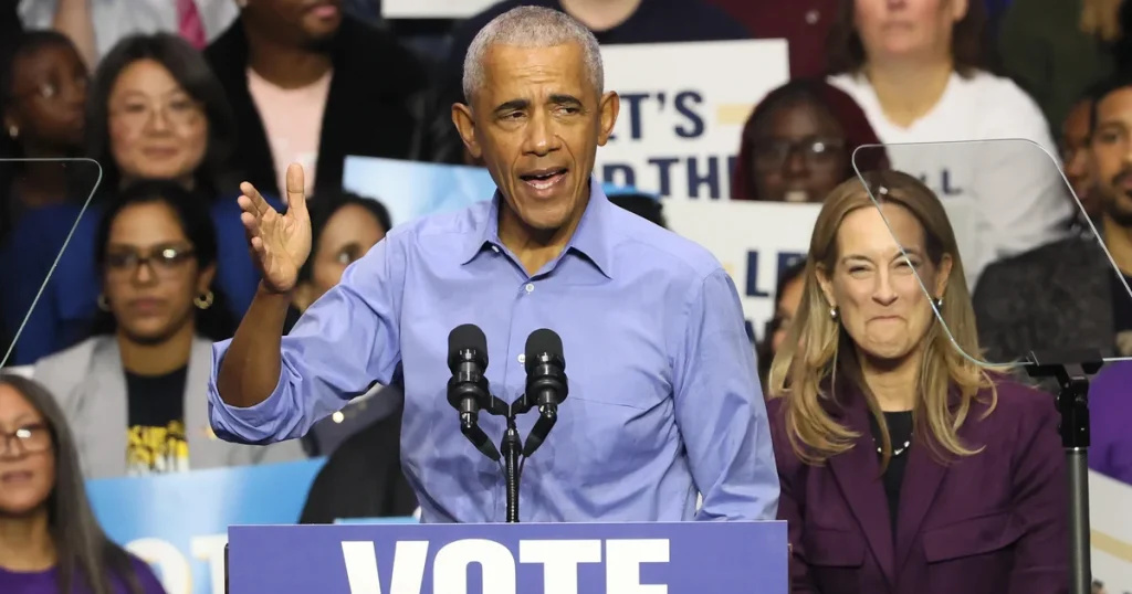 Obama urges voters to support Democratic redistricting efforts in Virginia before midterm elections.