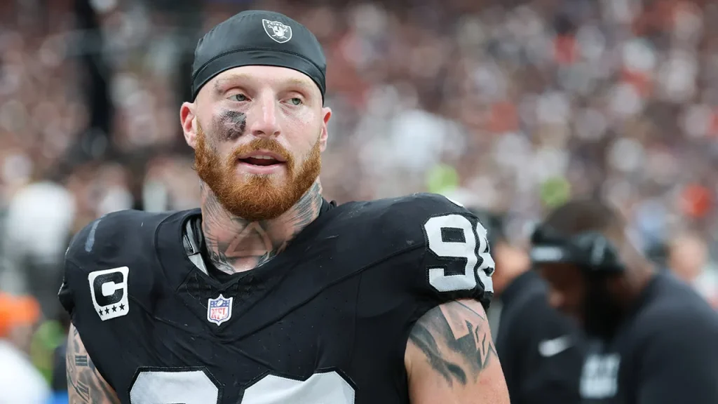 Raiders send Maxx Crosby to Ravens in exchange for two first-round draft selections.