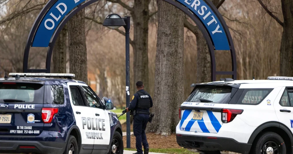 Shooting at Old Dominion University under investigation for possible terrorism ties; shooter had prior conviction for ISIS affiliations.