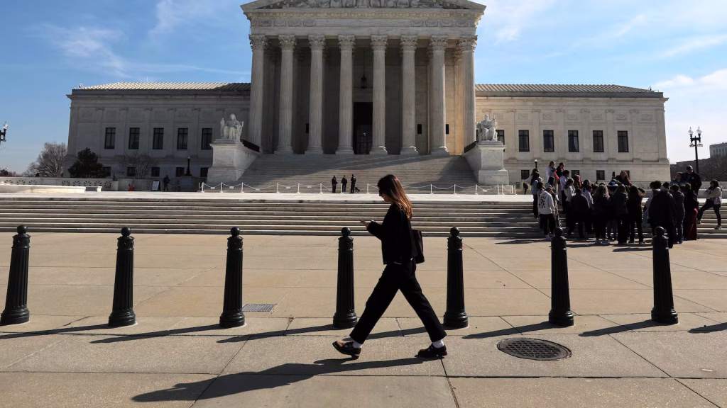 Supreme Court hears death row case addressing racial bias in jury selection involving notable figures.