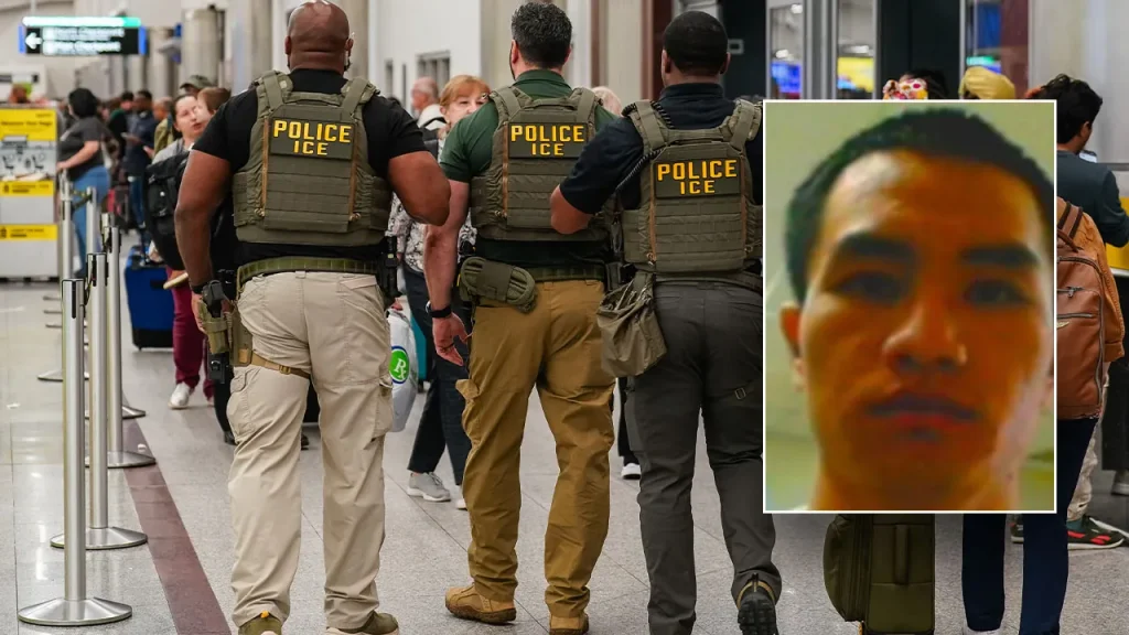 Suspect sought after allegedly trying to assault ICE agent in California