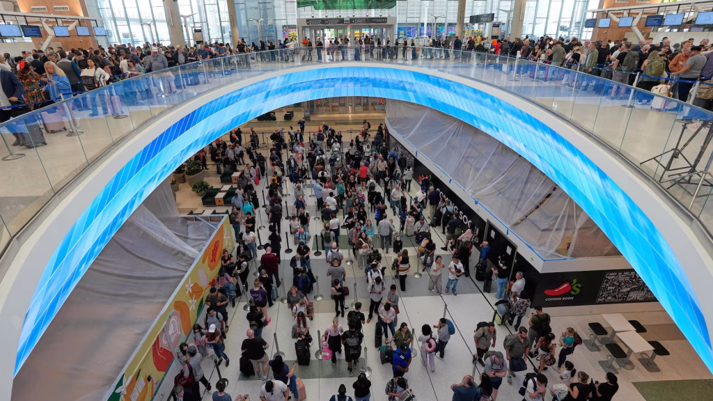 TSA compensation improvements are on the horizon, yet airport congestion may continue, and ICE personnel might remain for the time being.