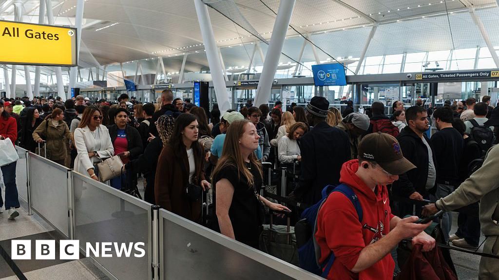 [Trump announces ICE support for TSA in airport security amid ongoing DHS funding impasse.