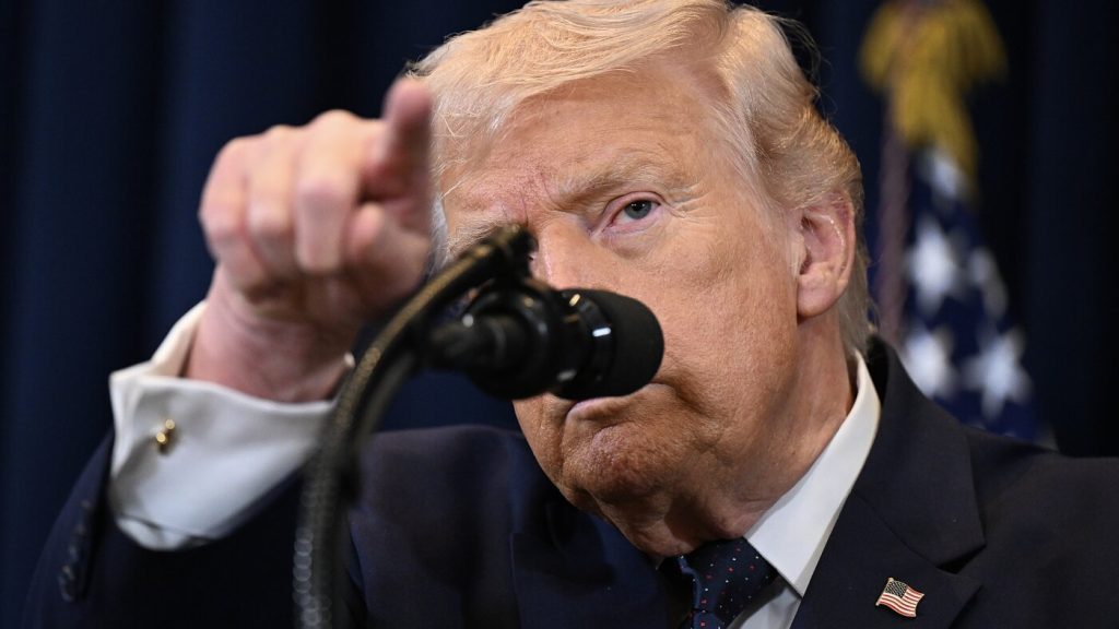 Trump conducts press briefing as Iran conflict, driven by U.S. and Israel, reaches its second week.