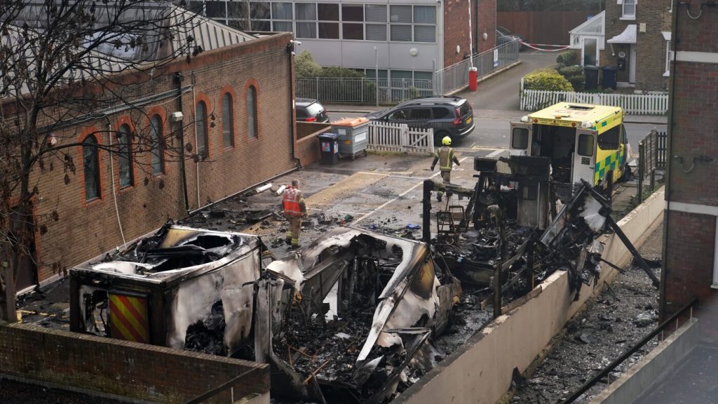 UK authorities investigate potential connection to Iran following arson of Jewish charity ambulances