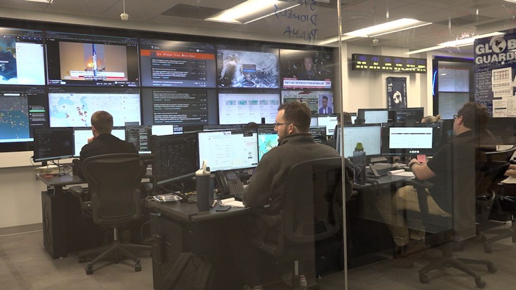 [U.S. citizens receive assistance from a private security company to leave the Middle East.