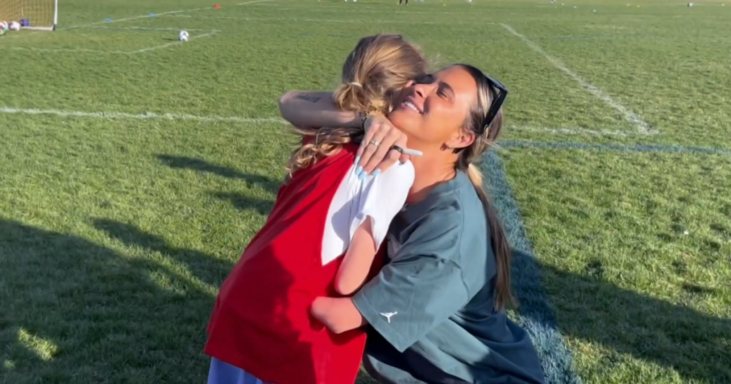 9-year-old girl discovers empowering role model in Denver soccer player Carson Pickett, expressing newfound hope