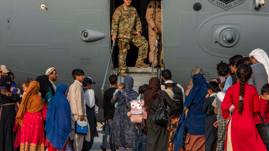 Afghanistan urges citizens who assisted US forces during the conflict and are currently in Qatar to come back.