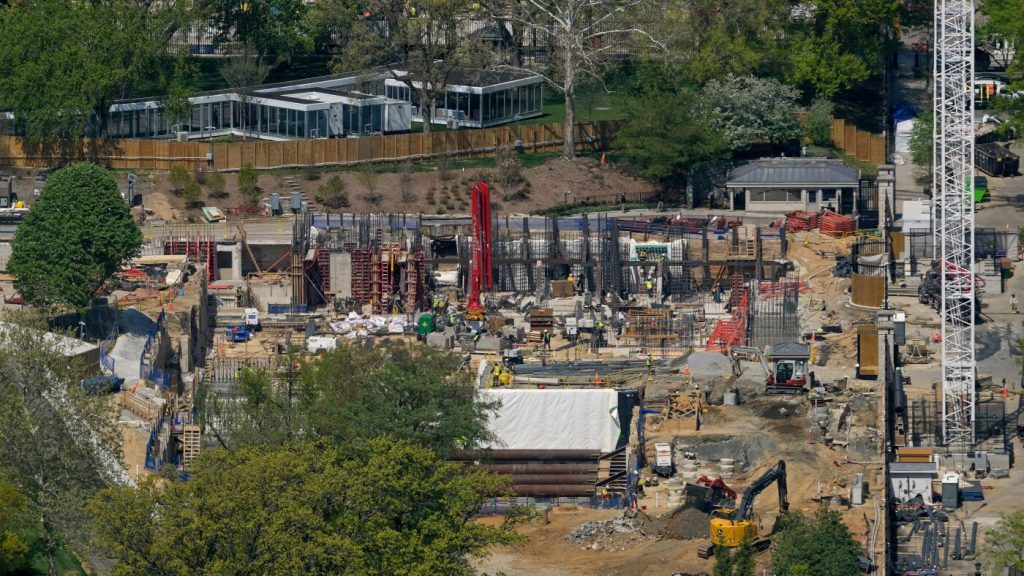 Appeals court allows ongoing construction of White House ballroom to proceed.