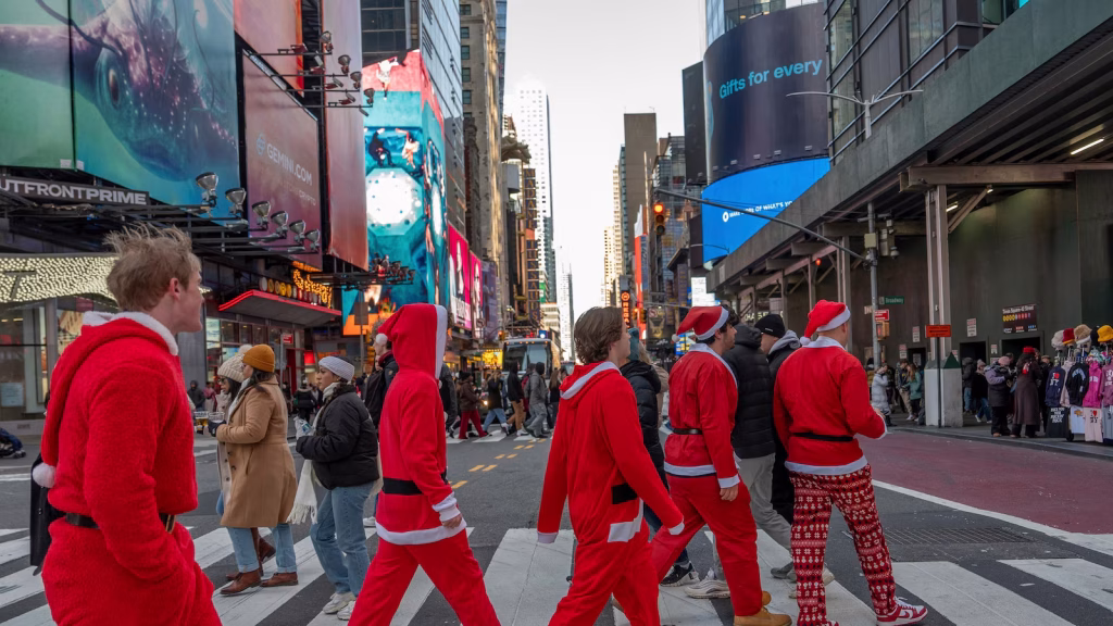 Authorities report NYC's SantaCon charity event raised concerns over legitimacy.