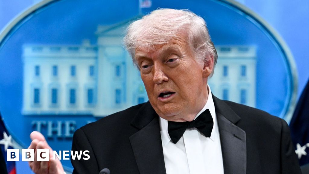 [Authorities suspect that the shooting suspect may have intended to target Trump and other officials at the press dinner.