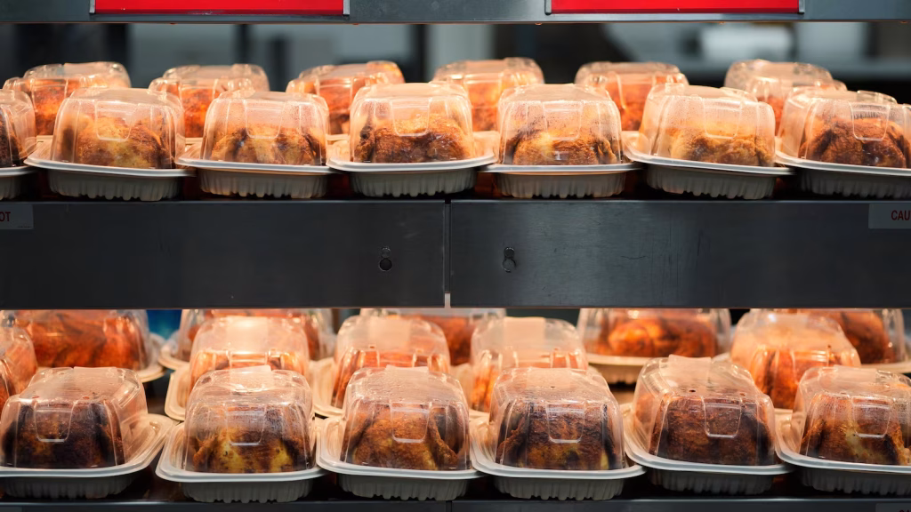 Bipartisan legislation aims to allow SNAP benefits to cover rotisserie chicken purchases.