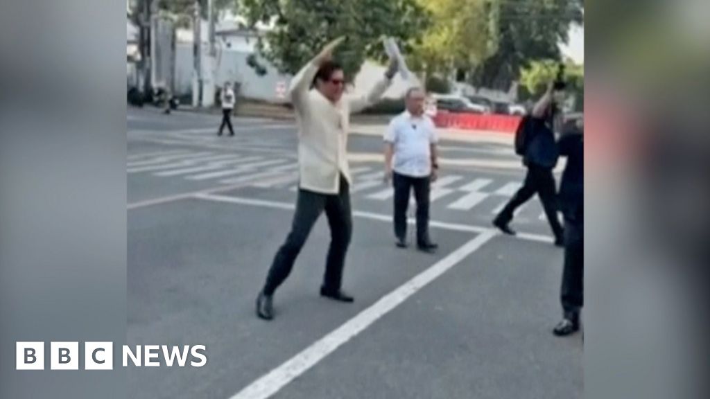 Bongbong Marcos addresses health speculation by showcasing physical agility through star jumps.