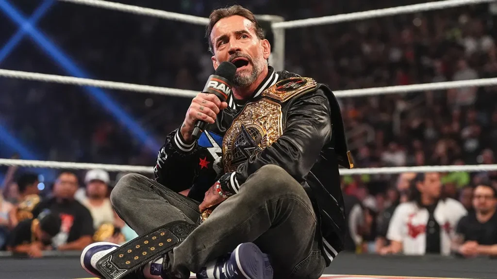 CM Punk and Pat McAfee engage in intense exchange during 'Monday Night Raw' segment