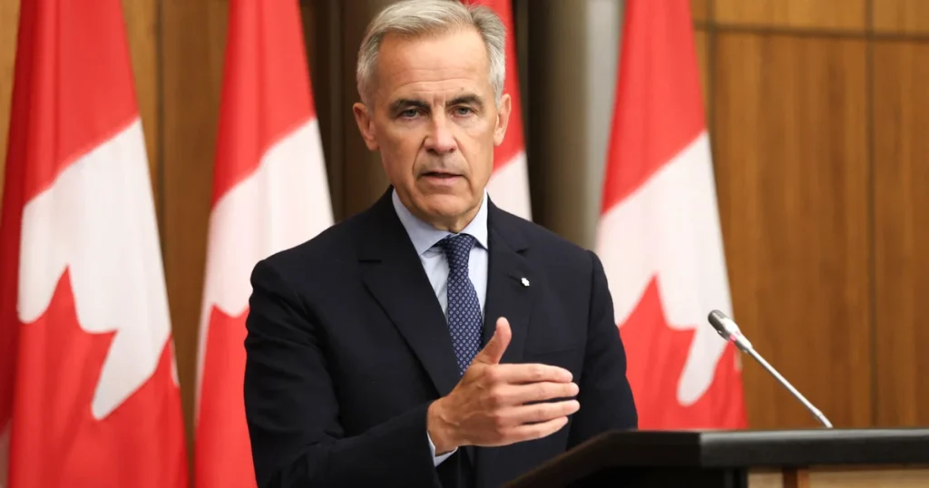 Canadian Prime Minister highlights the need to address perceived vulnerabilities in the nation's relationship with the U.S.