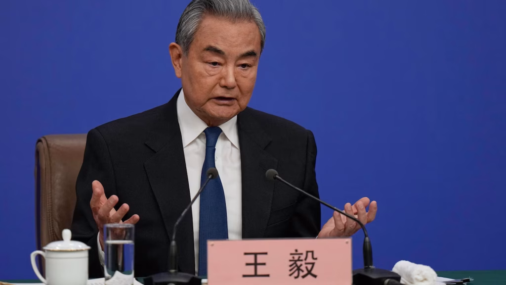 China seeks to assert global influence through diplomatic efforts in the Iran conflict, while the US shows little engagement.