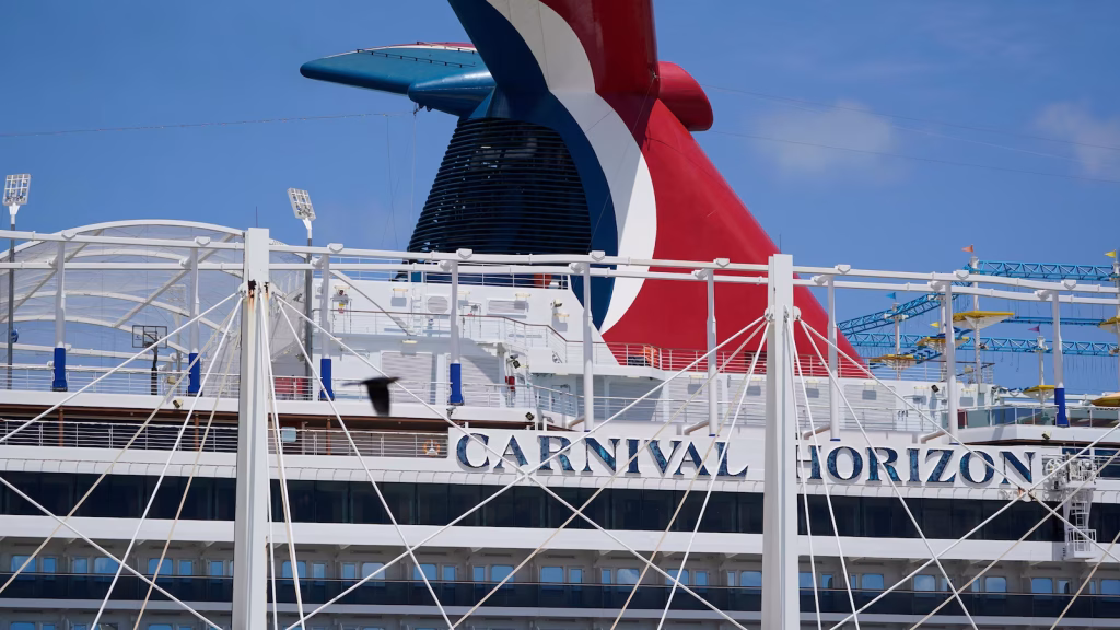Florida teenager accused of murdering stepsister aboard cruise ship enters a not guilty plea.