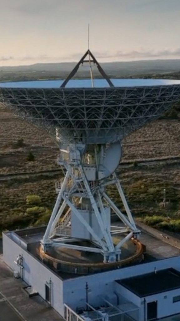 Goonhilly Earth Station monitors Artemis II mission.