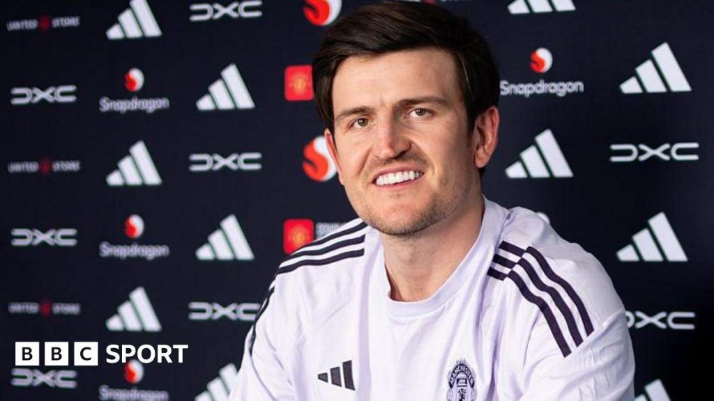 Harry Maguire agrees to extend his contract with Manchester United for an additional year.