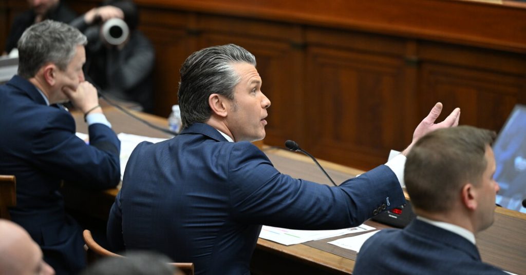 Hegseth and Democratic Leaders Clash on Iran During His Initial Testimony Following Outbreak of War