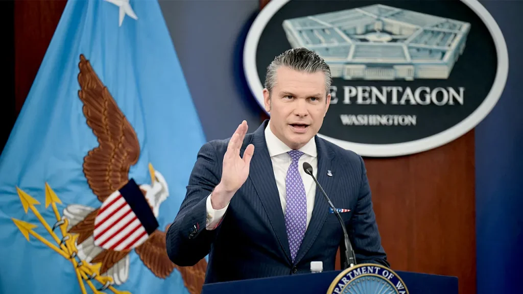 Hegseth announces achievement in Iran following Trump’s agreement to ceasefire terms.