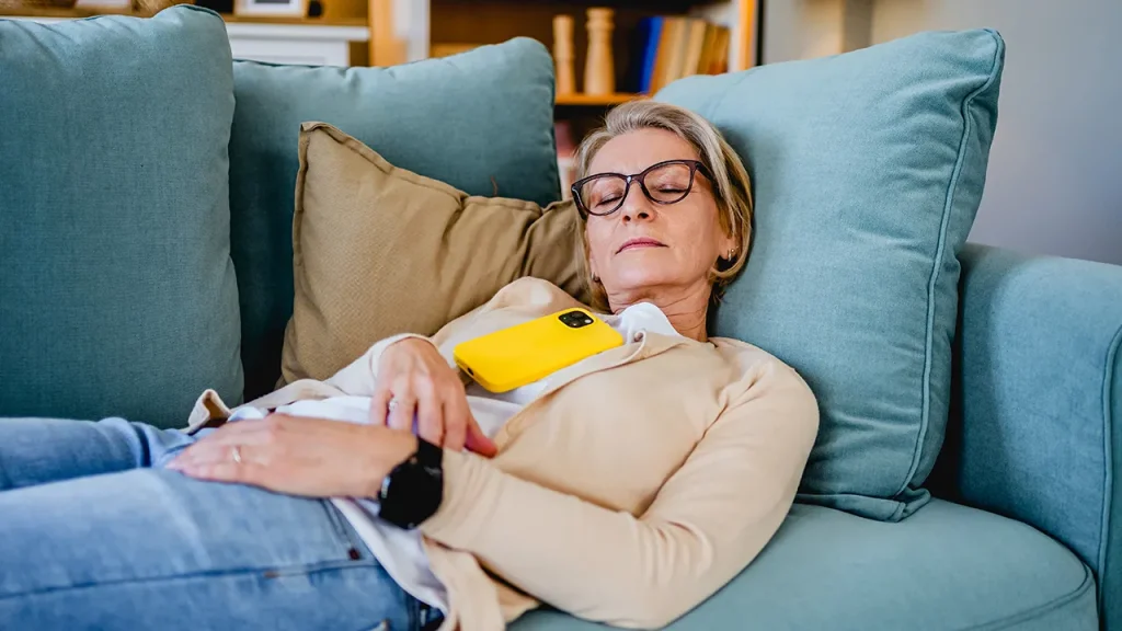 Increased daytime napping in older adults may indicate a decline in health.