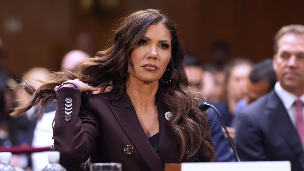 Individual convicted of stealing Noem's handbag at a DC eatery receives three-year prison term.