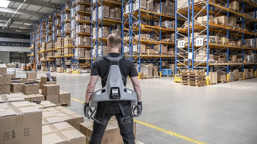 Industrial exoskeletons can decrease muscle strain in workers by as much as 47%.