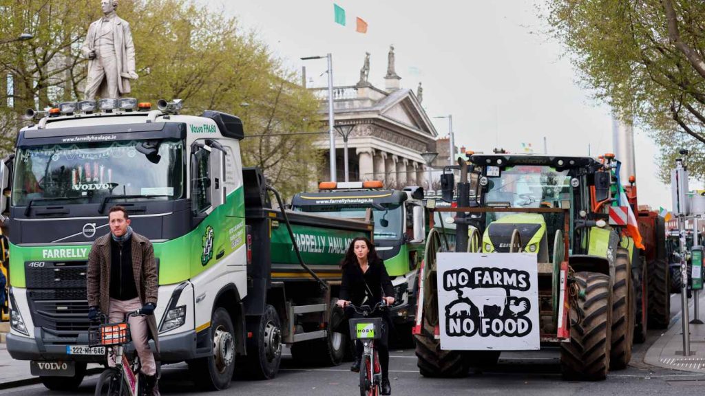 Ireland's government may encounter a no-confidence vote amid fuel protest backlash.
