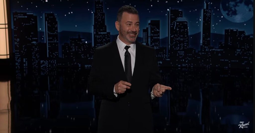 Jimmy Kimmel Mentions Kash Patel's Previous Employment Status