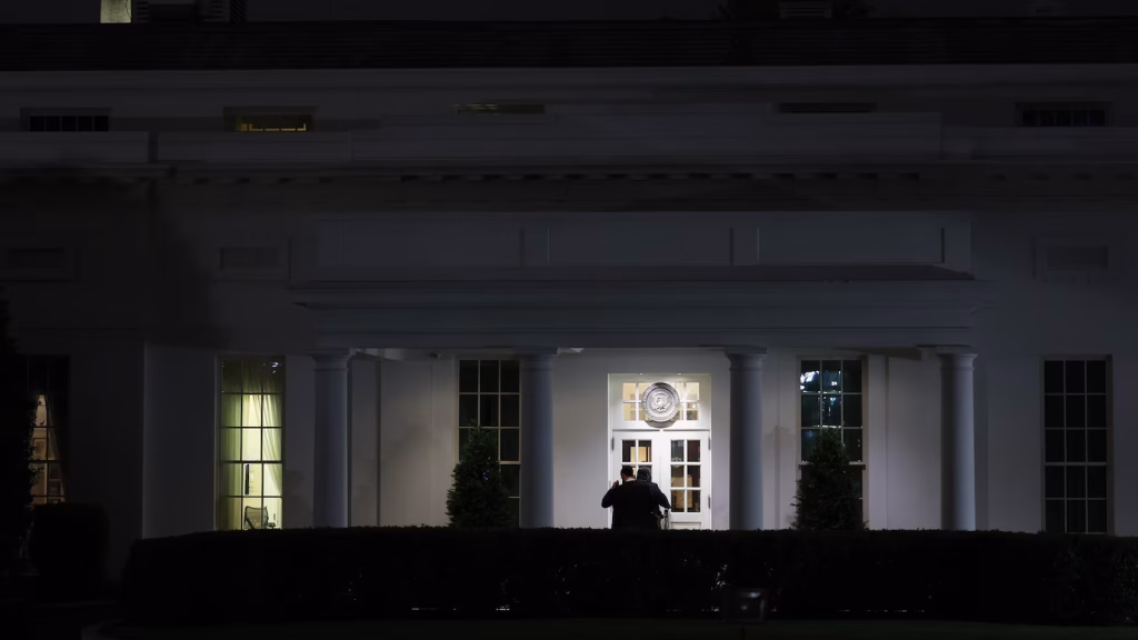 Justice Department references dinner shooting to urge preservationists to abandon lawsuit against Trump venue.