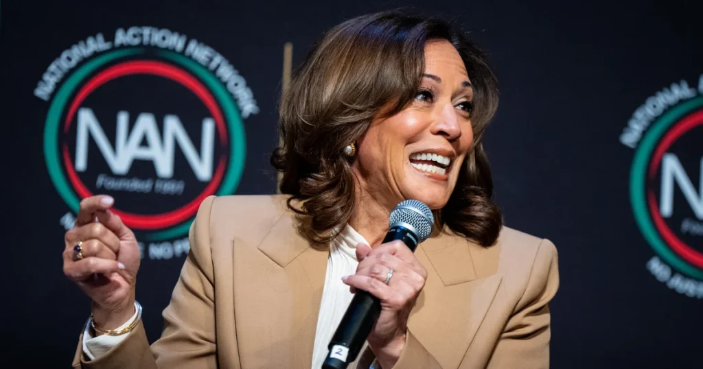 Kamala Harris expresses potential interest in 2028 presidential candidacy.