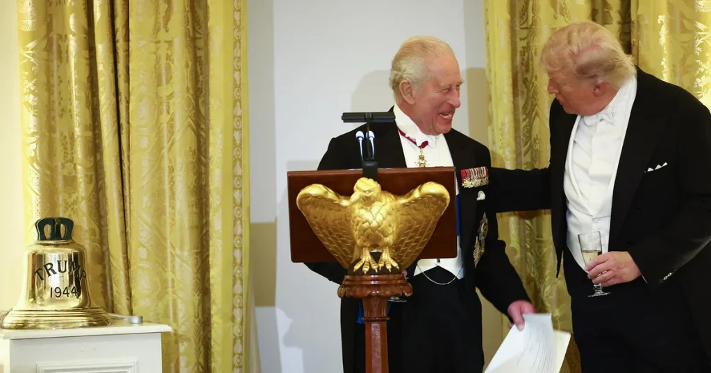 King Charles' visit to Washington, D.C. features a WWII artifact, a significant address, and other notable moments.