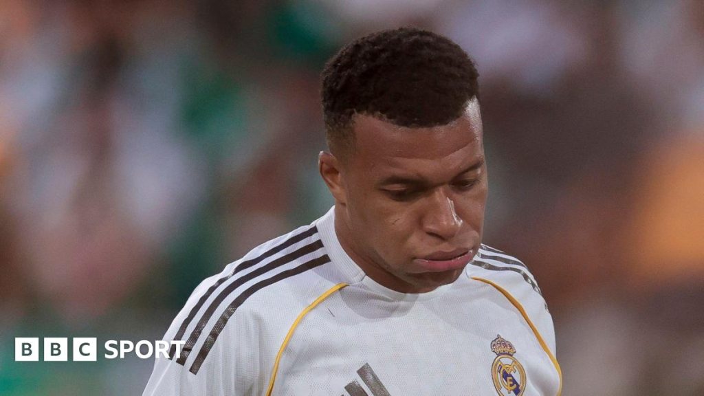 Kylian Mbappe's availability for the match against Barcelona is in question due to a hamstring injury.