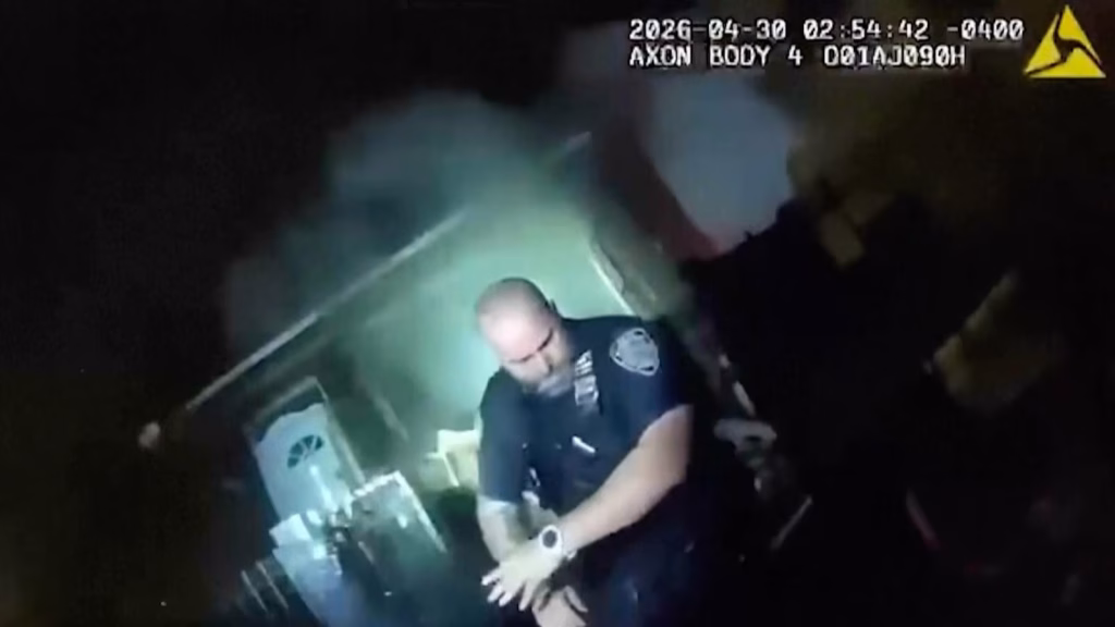 Large explosion at New York City residence propels police officers into the air