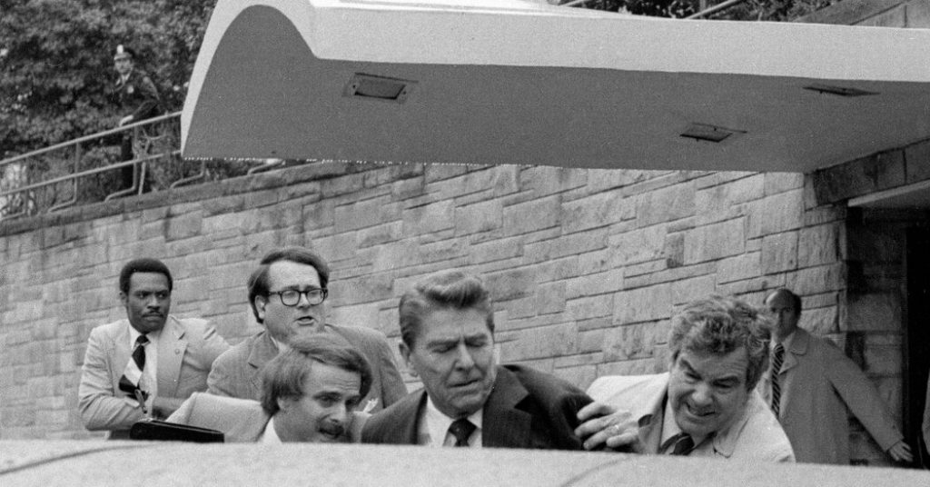 Location of 1981 Reagan Shooting Turns into a Crime Scene Once More