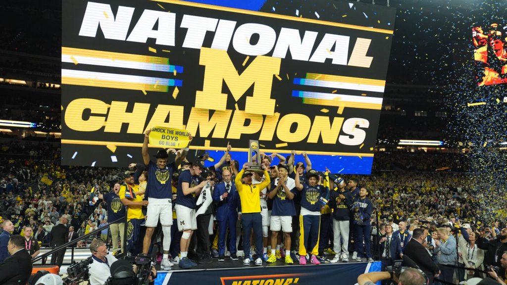 Michigan secures second NCAA national championship in program history.