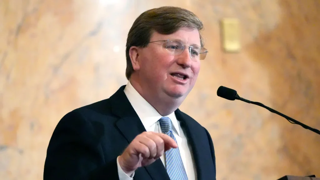 Mississippi Governor Tate Reeves plans to convene a special session for redistricting.